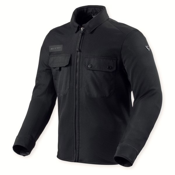 Blouson Moto REV'IT Overshirt Tracer Air 3 Black