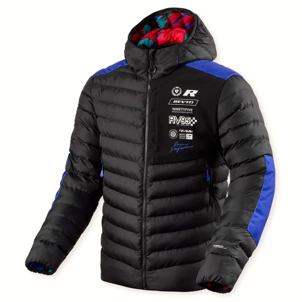 Blouson Moto REV'IT Payload Black Blue