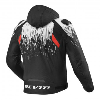 REV'IT Quantum 2 H2O Noir Blanc