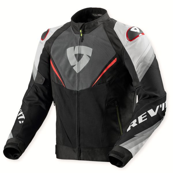 Blouson Moto REV'IT Quantum 3 Air Grey Red