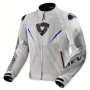 Blouson Moto REV'IT Quantum 3 Air Silver Blue