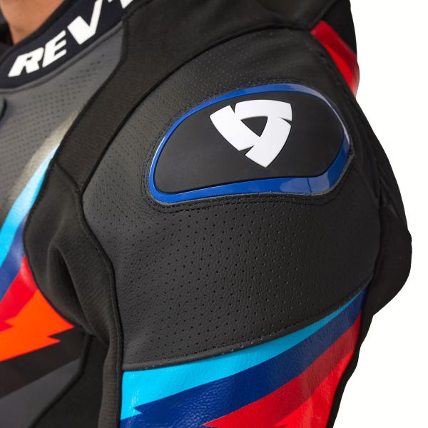 REV'IT Quantum 3 Pro Black Red