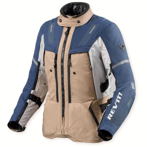 Blouson Moto REV'IT Sand 5 H2O Ladies Sand Blue