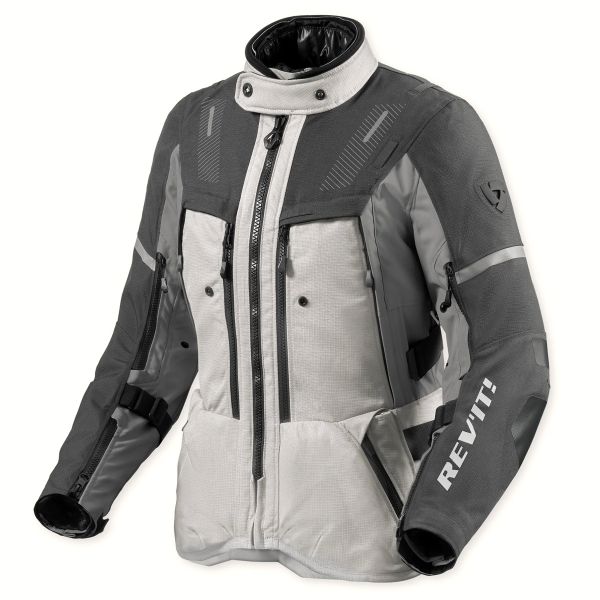 Blouson Moto REV'IT Sand 5 H2O Ladies Silver Anthracite