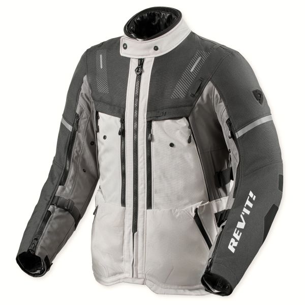 Blouson Moto REV'IT Sand 5 H2O Silver Anthracite