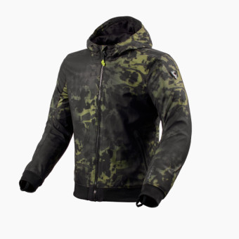Blouson Moto REV'IT Saros WB Black Dark green