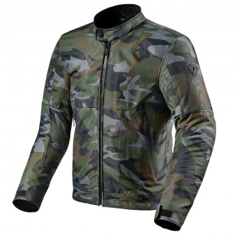 Blouson Moto REV'IT Shade H2O Camo Light Grey