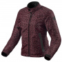 Blouson Moto REV'IT Shade H2O Ladies Leopard Red