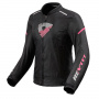 Blouson Moto REV'IT Sprint H2O Ladies Noir Rose