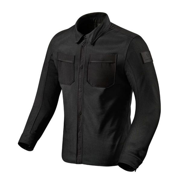 Blouson Moto REV'IT Surchemise Tracer Air Noir