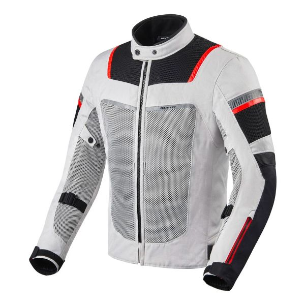 Blouson Moto REV'IT Tornado 3 Argent Noir