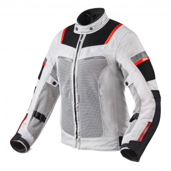 Blouson Moto REV'IT Tornado 3 Ladies Argent Noir