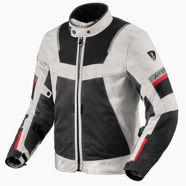 Blouson Moto REV'IT Tornado 4 H2O Silver Black