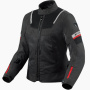 Blouson Moto REV'IT Tornado 4 H2O Ladies Black Anthracite