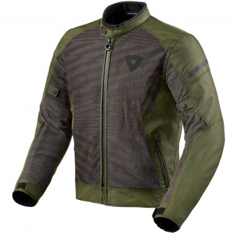 Blouson Moto REV'IT Torque 2 H2O Black Green