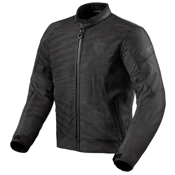 Blouson Moto REV'IT Torque 2 H2O Black Blouson Moto REV'IT Torque 2 H2O Black