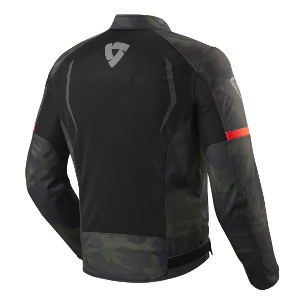 REV'IT Torque Noir Vert Armee
