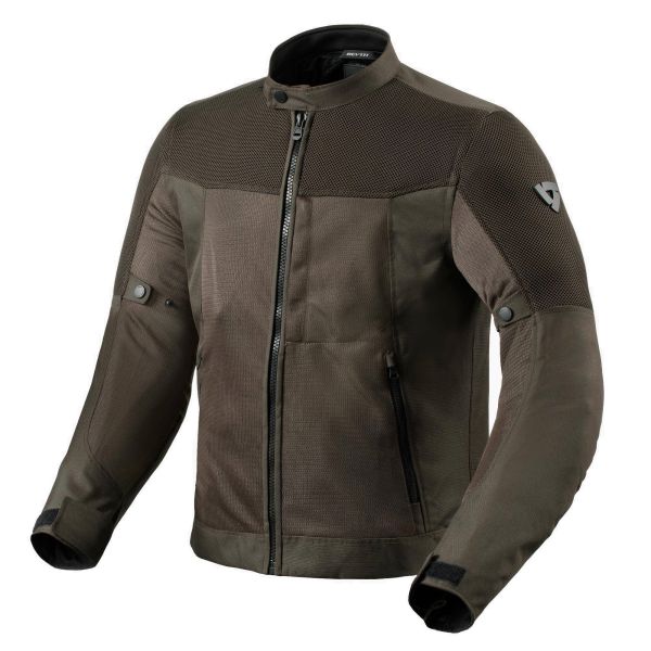 Blouson Moto REV'IT Vigor 2 Olive Noir