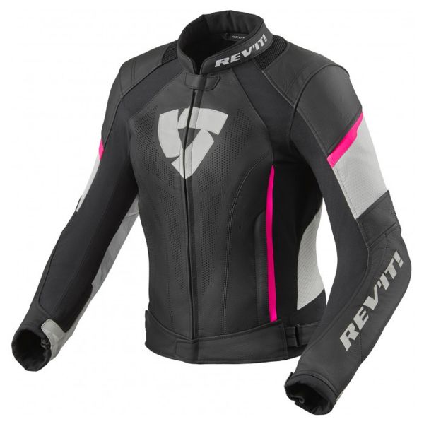 Blouson Moto REV'IT Xena 3 Ladies Noir Rose
