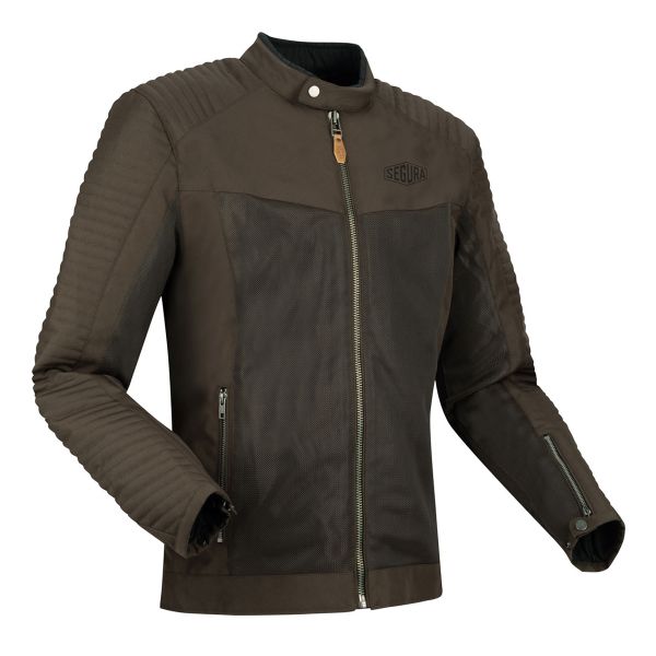 Blouson Moto Segura Dikinson Brown Blouson Moto Segura Dikinson Brown