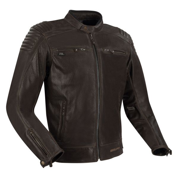 Blouson Moto Segura Express Brown