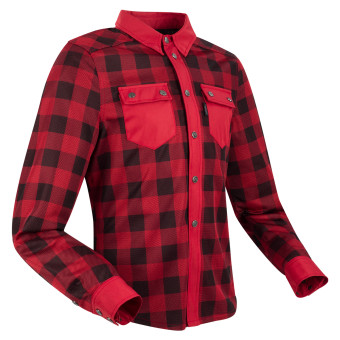 Blouson Moto Segura Jovan Black Red