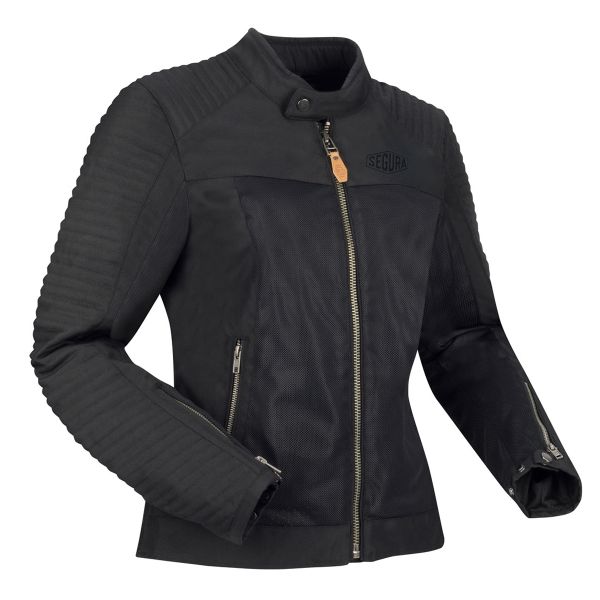 Blouson Moto Segura Lady Dikinson Black Blouson Moto Segura Lady Dikinson Black