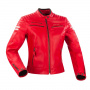 Blouson Moto Segura Lady Funky Red White