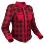 Blouson Moto Segura Lady Jovan Black Red