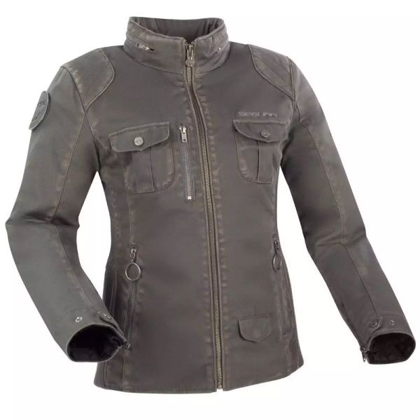Blouson Moto Segura Lady Maya Grey