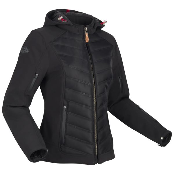 Blouson Moto Segura Lady Natcho 2 Noir Rouge Blouson Moto Segura Lady Natcho 2 Noir Rouge