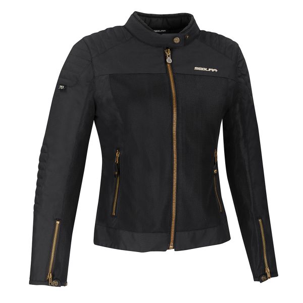 Blouson Moto Segura Lady Oskar Black