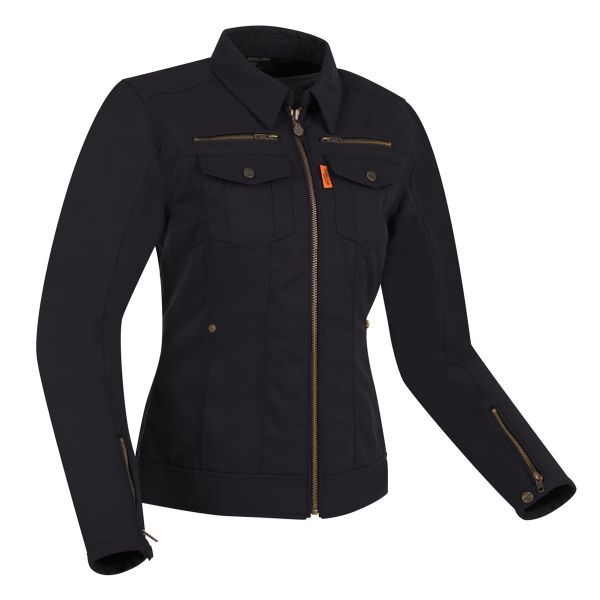 Blouson Moto Segura Lady Patrol Black