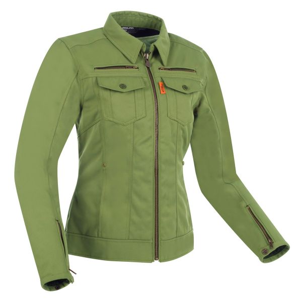 Blouson Moto Segura Lady Patrol Kaki