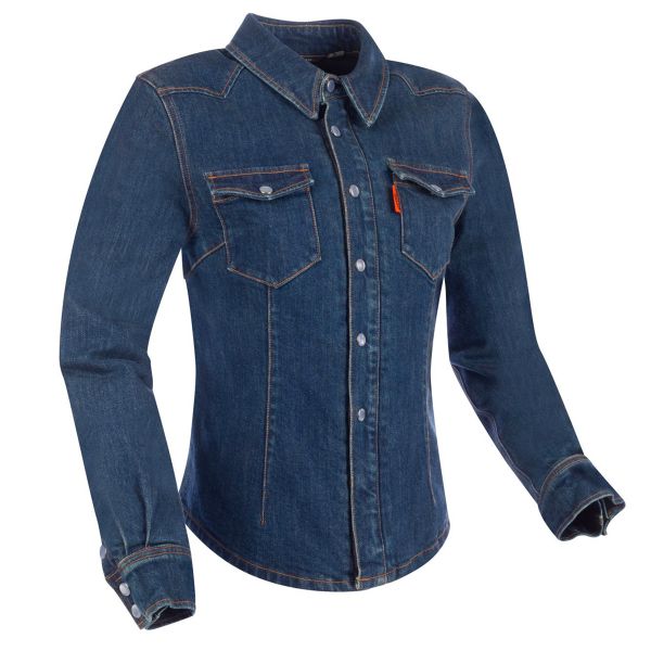 Blouson Moto Segura Lady Terence Blue