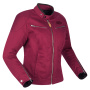 Blouson Moto Segura Lady Tina Burgundy