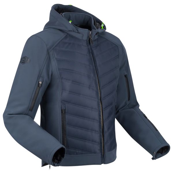 Blouson Moto Segura Natcho 2 Bleu fluo