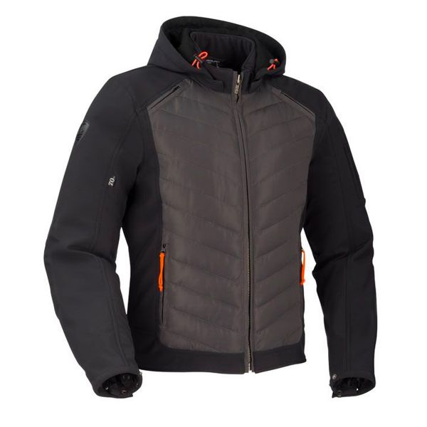 Blouson Moto Segura Natcho Black Grey
