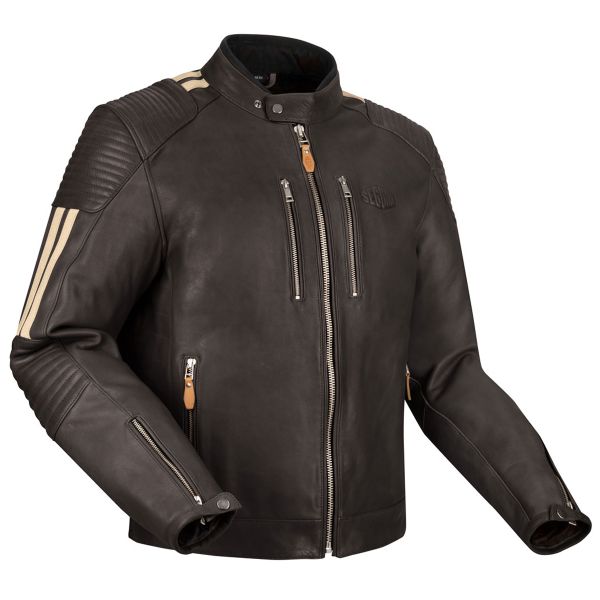 Blouson Moto Segura Orion Brown Beige
