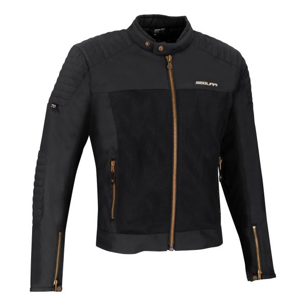 Blouson Moto Segura Oskar Black