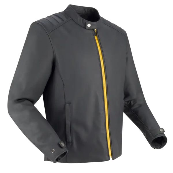 Blouson Moto Segura Phil CE Black Yellow