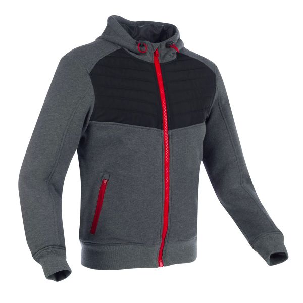 Blouson Moto Segura Pulsor Grey Black