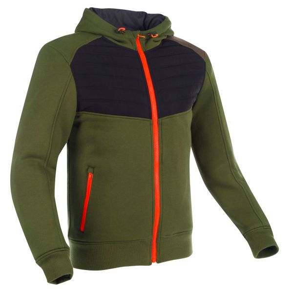 Blouson Moto Segura Pulsor Kaki Black