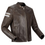 Blouson Moto Segura Romeo Brown White
