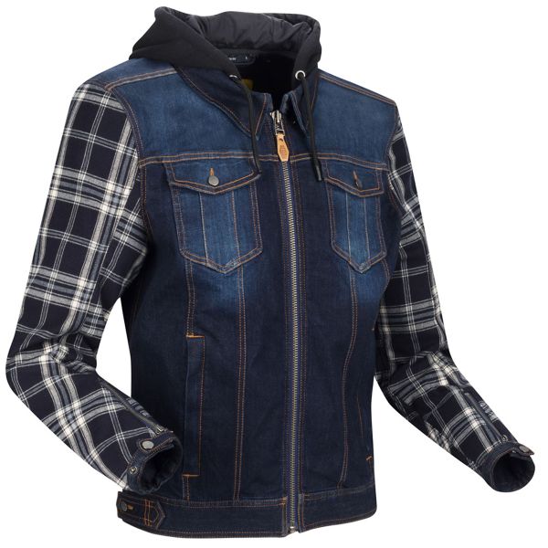 Blouson Moto Segura Sunny Blue