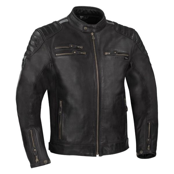 Blouson Moto Segura Ventura Black Grey