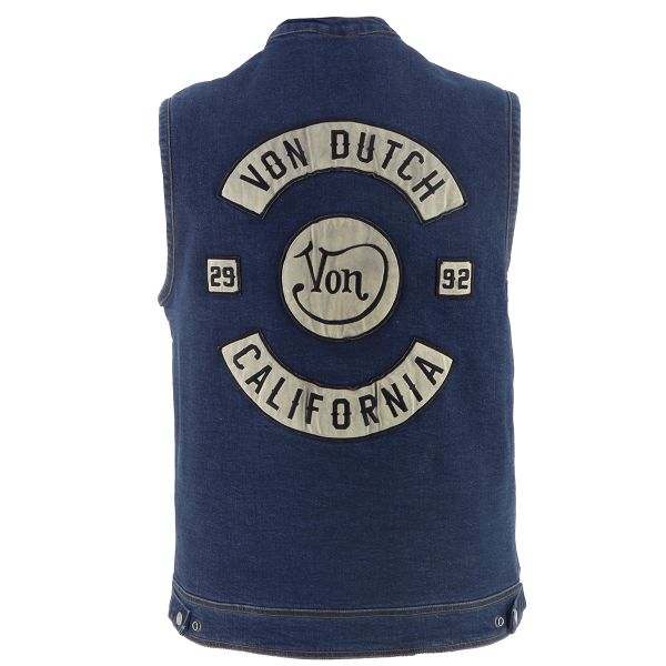 Von Dutch Apache Denim Bleu Dirty