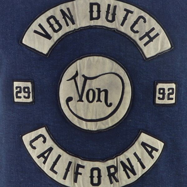Von Dutch Apache Denim Bleu Dirty