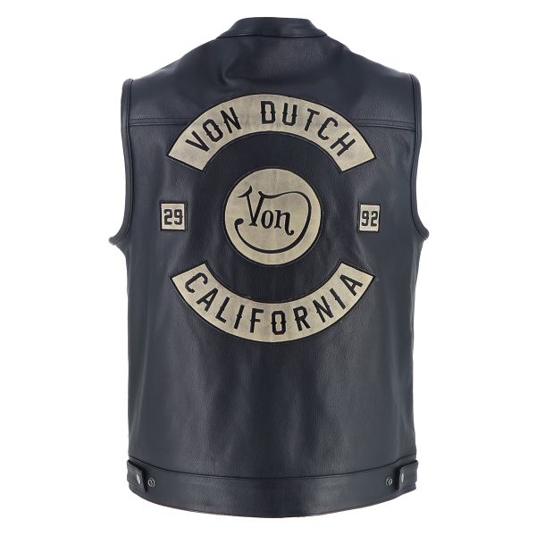 Von Dutch Apache Leather Noir