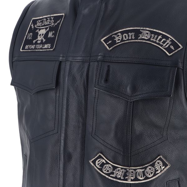 Von Dutch Apache Leather Noir